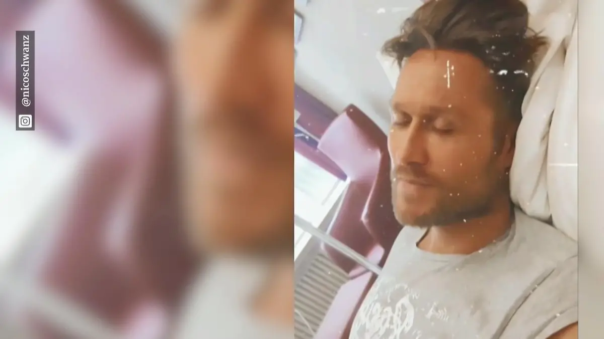 Model Nico Schwanz liegt im Krankenhaus Sorge um Nico Schwanz