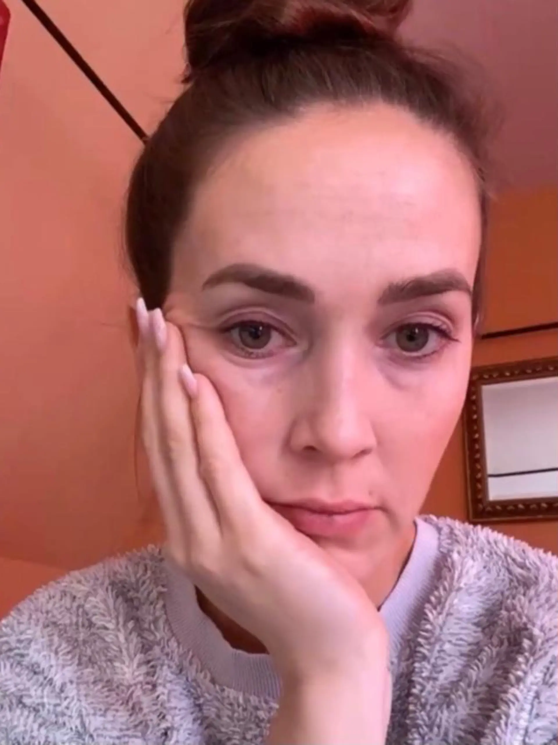 Christina Grass verheimlicht nicht, wie traurig sie aktuell ist