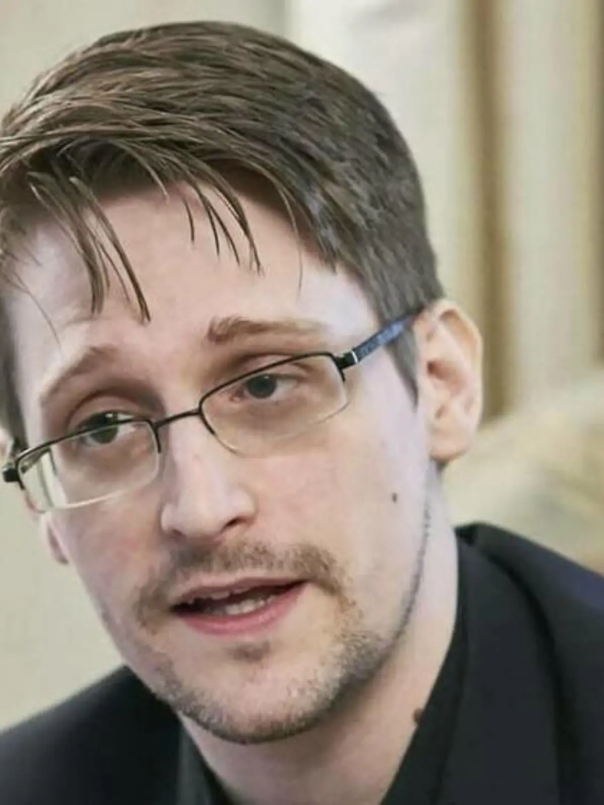 Edward Snowden im Vaterglück