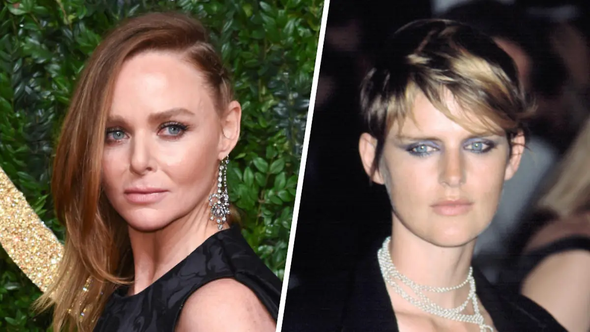 Designerin Stella McCartney nimmt Abschied von Topmodel Stella Tennant