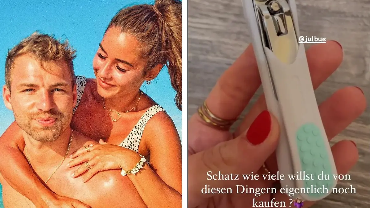 Sarah Lombardi offenbart, was ihr Partner Julian sammelt: Nagelknipser!