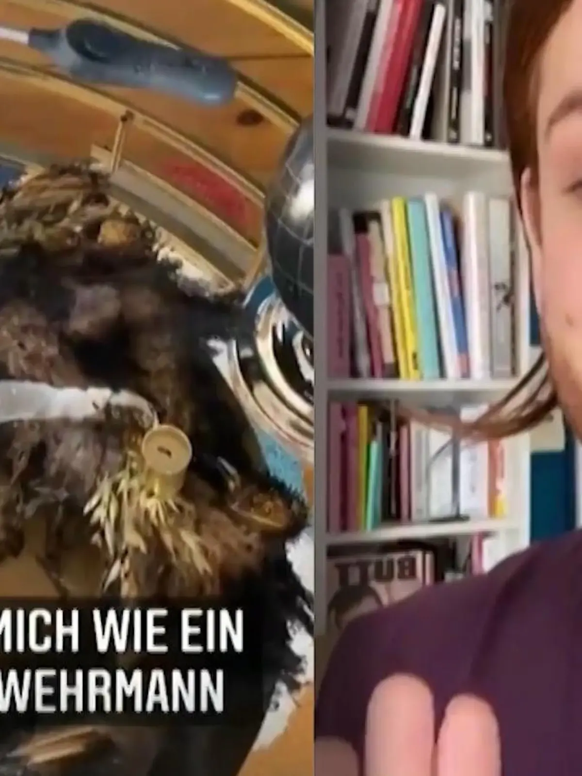 Bild zu: "Riccardo Simonettis Adventskranz ist abgebrannt"