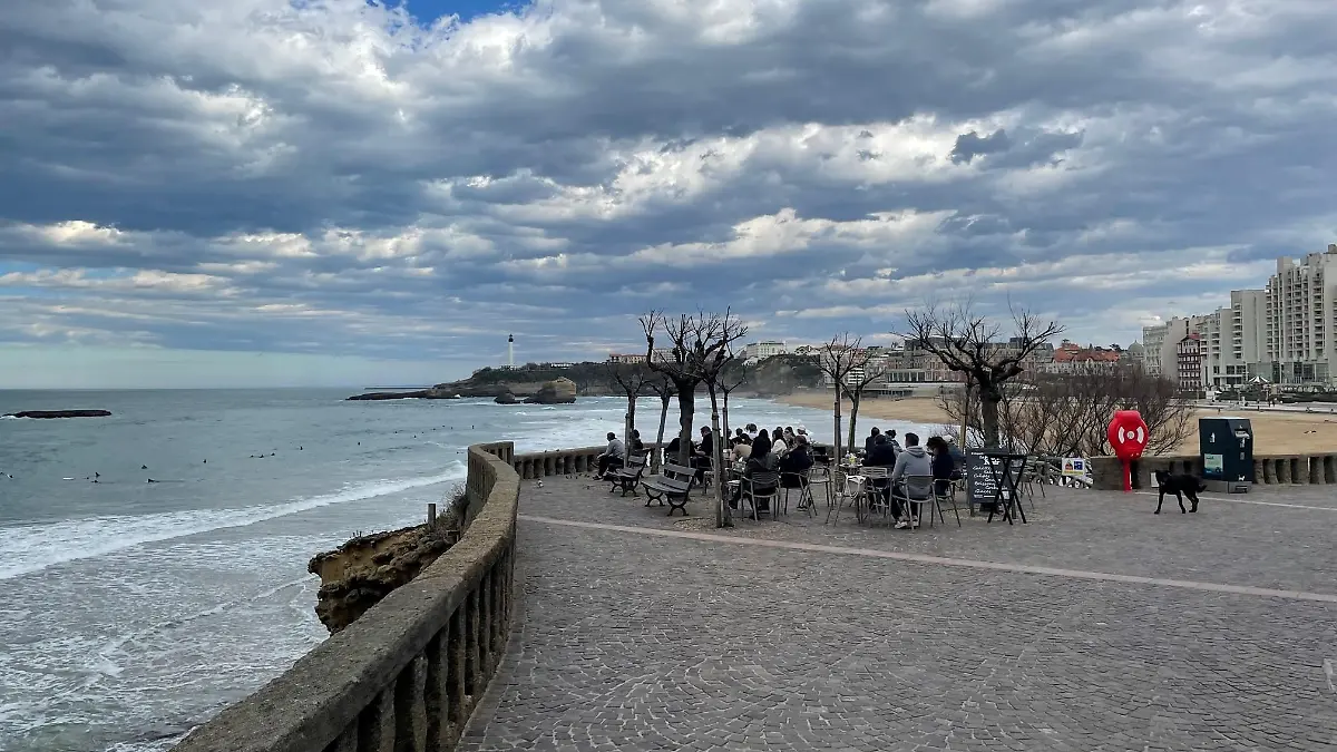 Biarritz, der Ort für das Interview mit Wladimir Osetschkin von „Gulagu.net“