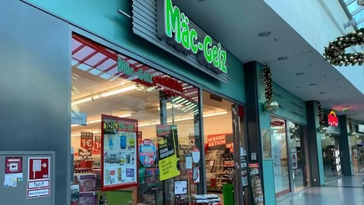 Mäc-Geiz trotz Lockdown geöffnet