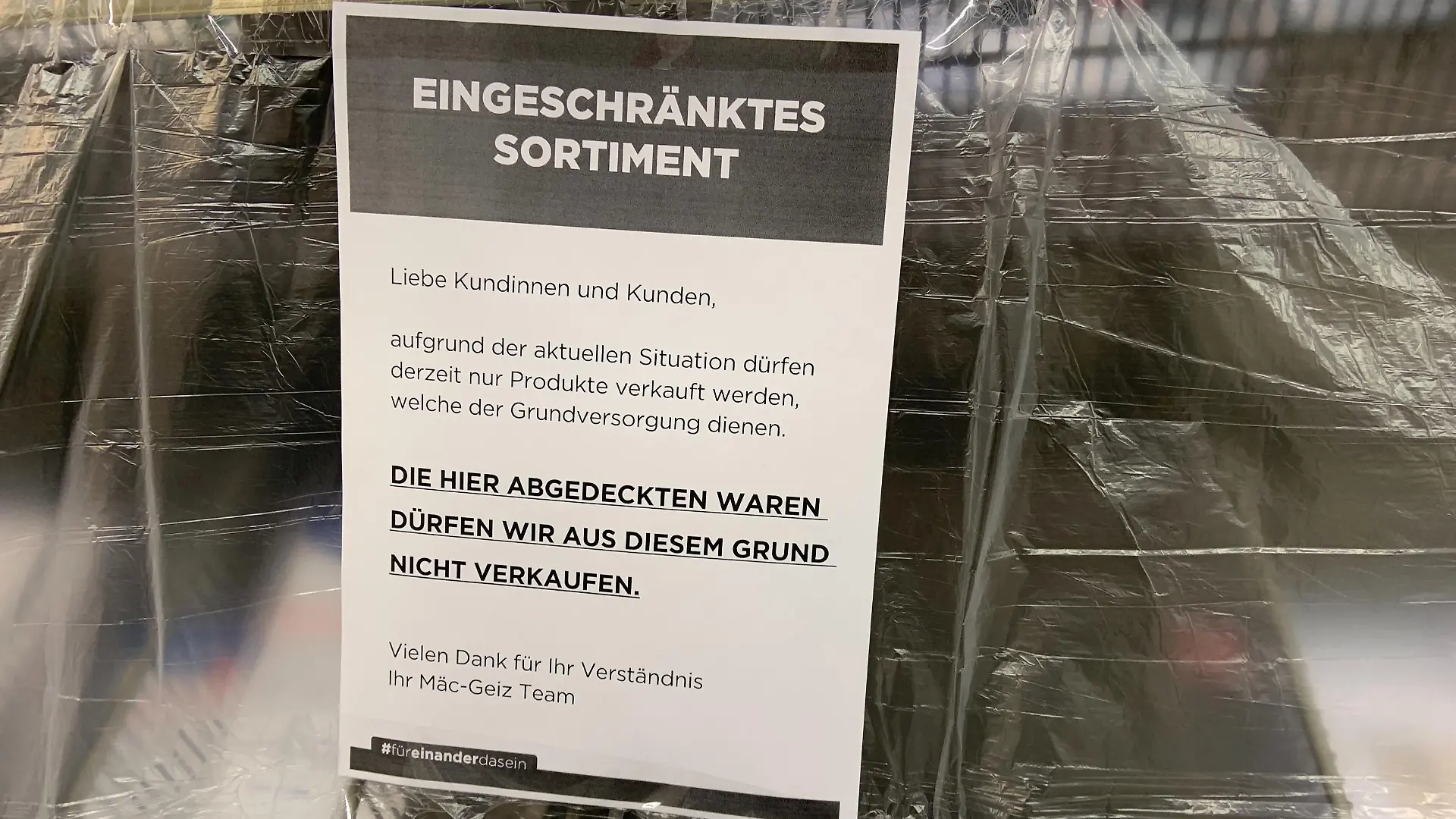 Schlupf-Locktaktik bei Mäc-Geiz