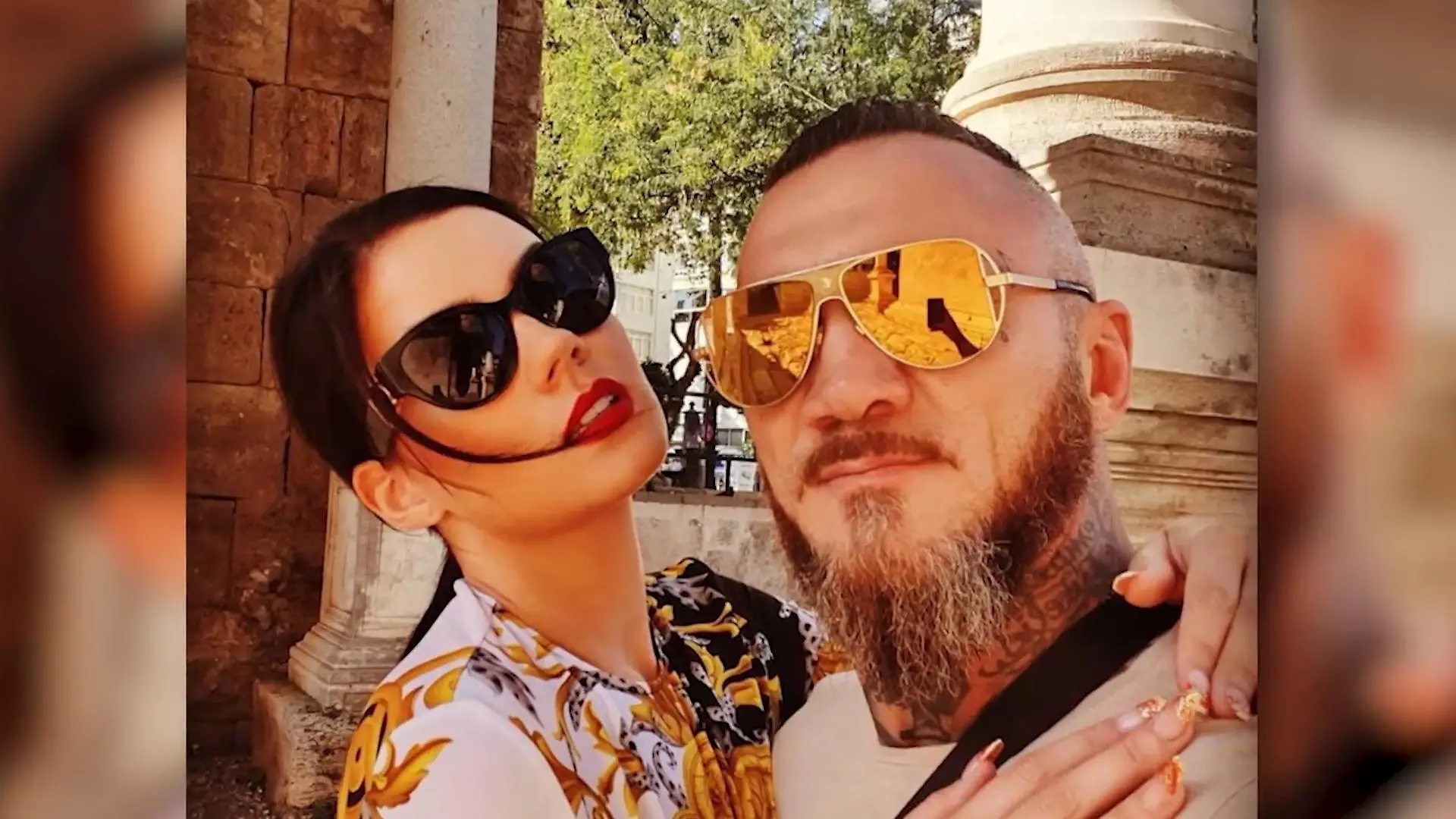 Rocker-Braut Nathalie Volk im Lederlook Neuer Mann, neues Image
