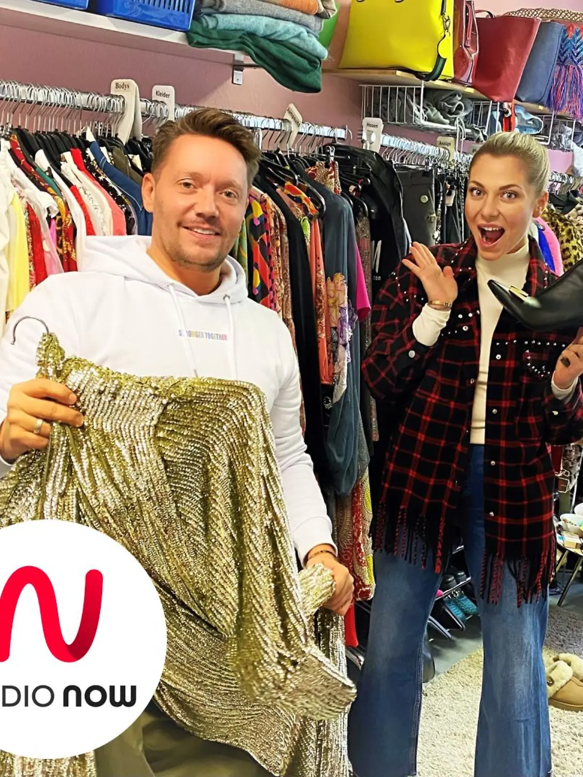 Thorsten Maisel und Valentina Pahde sind beim GZSZ-Podcast zu Gast.