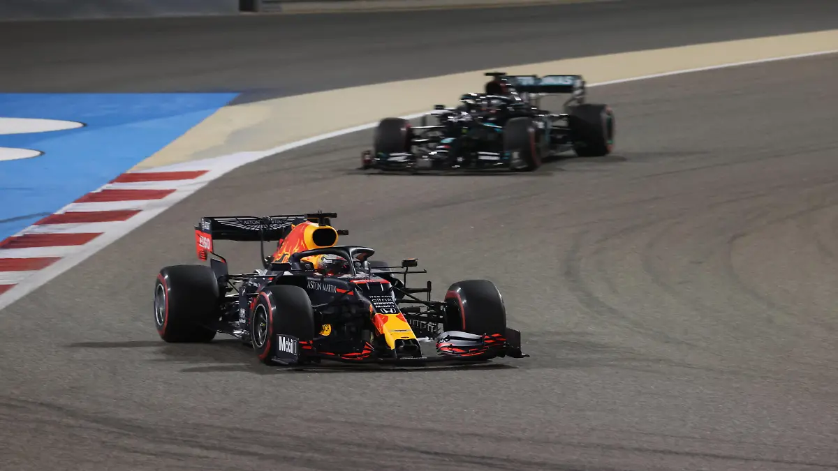 Motorsports: FIA Formula One World Championship, WM, Weltmeisterschaft 2020, Grand Prix of Bahrain, 33 Max Verstappen NLD, Aston Martin Red Bull Racing, Sakhir Bahrain *** Motorsports FIA Formula One World Championship 2020, Grand Prix of Bahrain, 33 Max Verstappen NLD, Aston Martin Red Bull Racing , Sakhir Bahrain