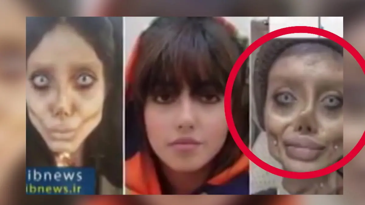"Angelina Jolie"-Double muss 10 Jahre in Haft Iranerin möchte aussehen wie ihr Idol