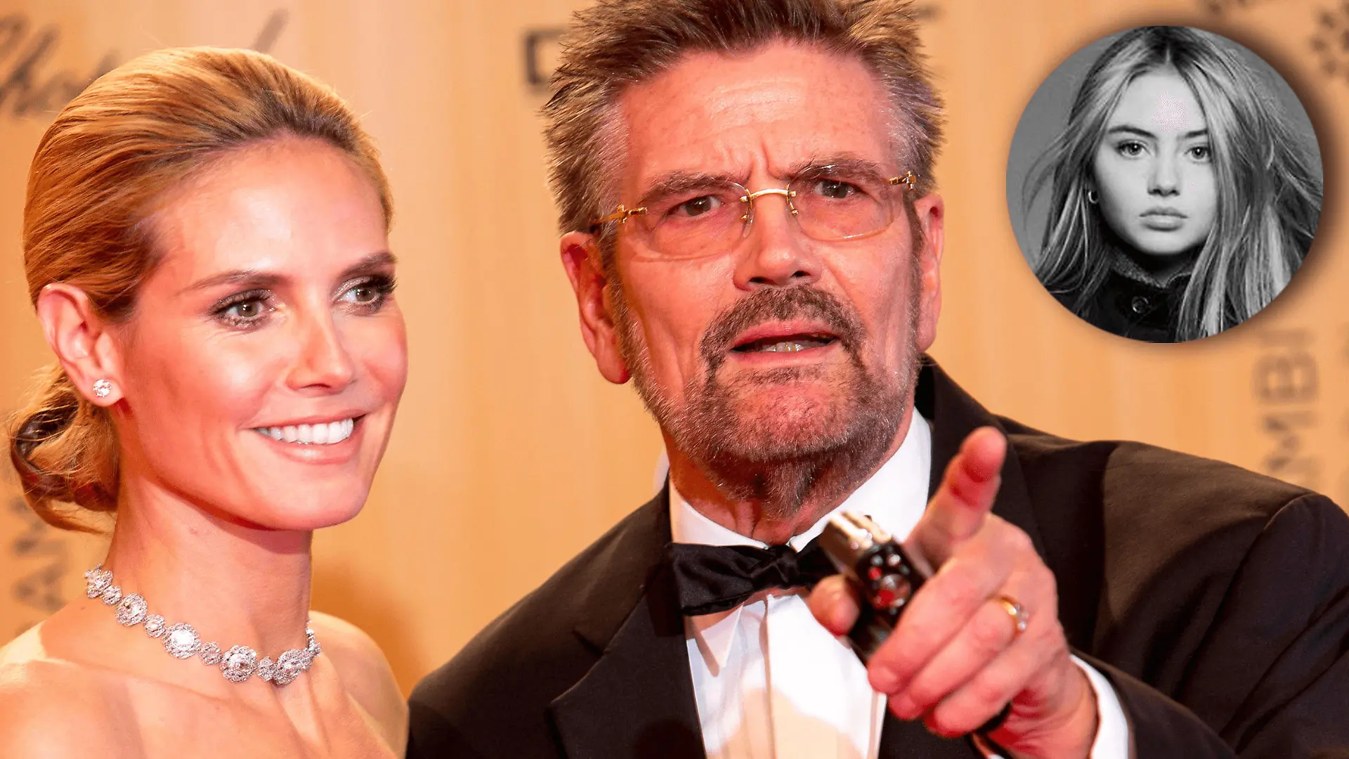 Das sagt Opa Günther Klum zu Lenis Modeljob Heidi Tochter zeigt ihr Gesicht