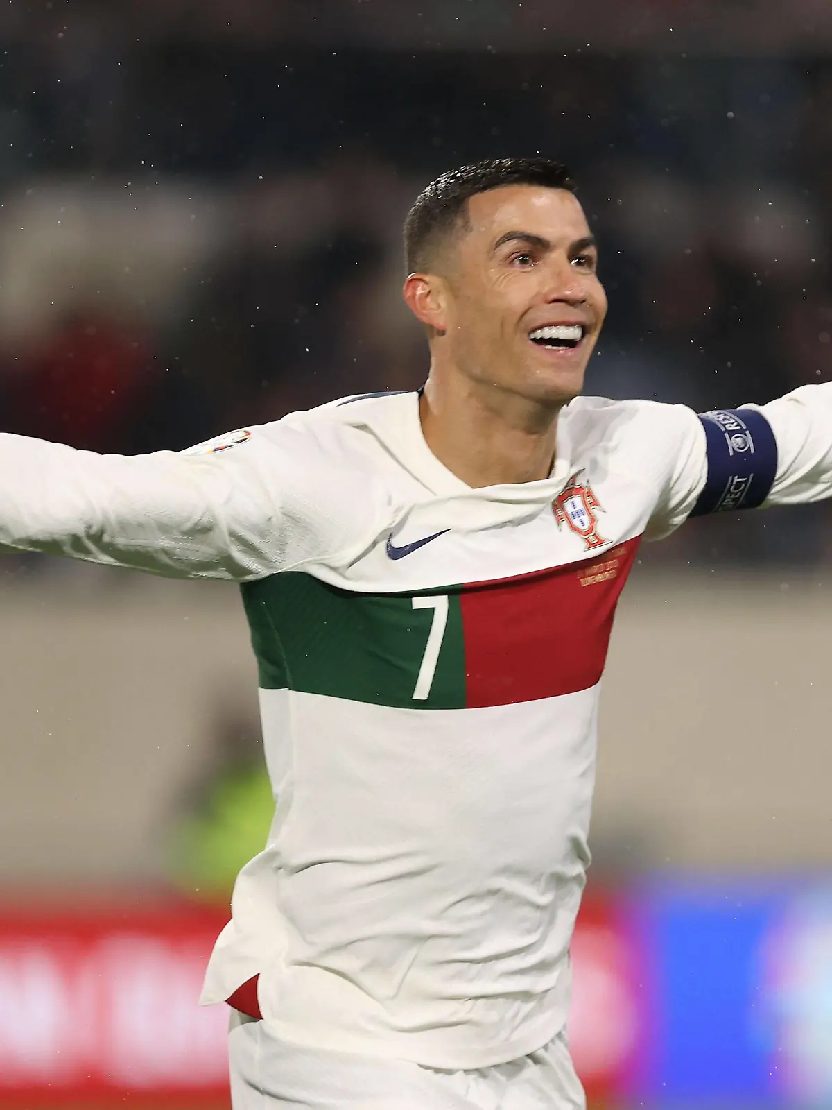 Luxembourg, 26.03.2023 EURO 2024 Qualifiers Group J Luxembourg - Portugal v.l.,Cristiano Ronaldo Portugal, Torjubel, Goal celebration, celebrate the goal *** Luxembourg, 26 03 2023 EURO 2024 Qualifiers Group J Luxembourg Portugal v l ,Cristiano Ronaldo Portugal , Goal celebration, celebrate the goal Copyright: JoaquimxFerreira