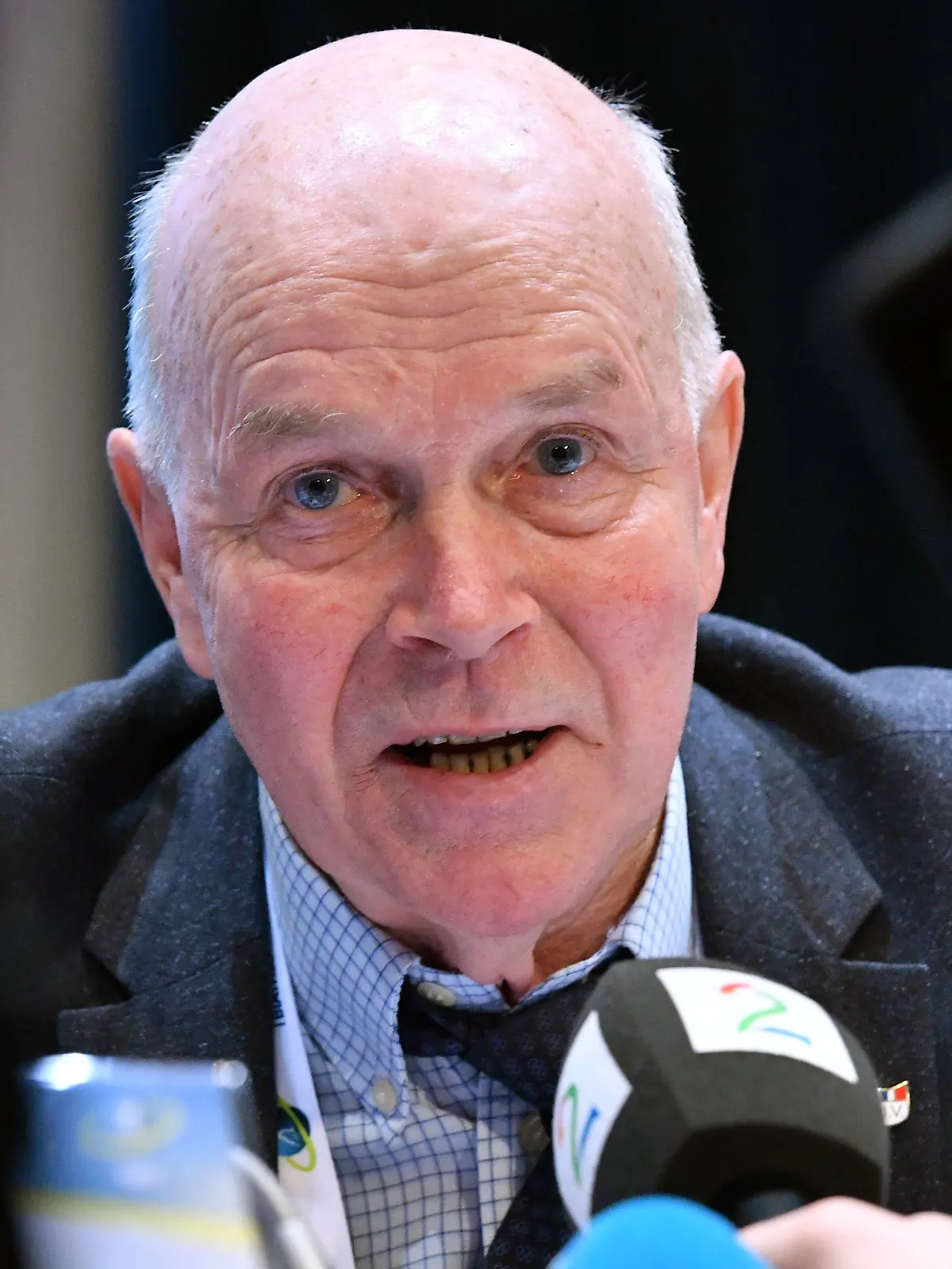 ARCHIV - 08.02.2017, Österreich, Fieberbrunn: Der damalige Präsident der IBU (Internationale Biathlon-Union), Anders Besseberg, aufgenommen bei einem außerordentlichen IBU-Kongress vor Beginn der Biathlon-Weltmeisterschaft 2017. In Norwegen wird Besseberg wegen schwerer Korruption angeklagt. (zu dpa: «Ex-Biathlon-Präsident Besseberg in Norwegen angeklagt») Foto: Martin Schutt/dpa-Zentralbild/dpa +++ dpa-Bildfunk +++