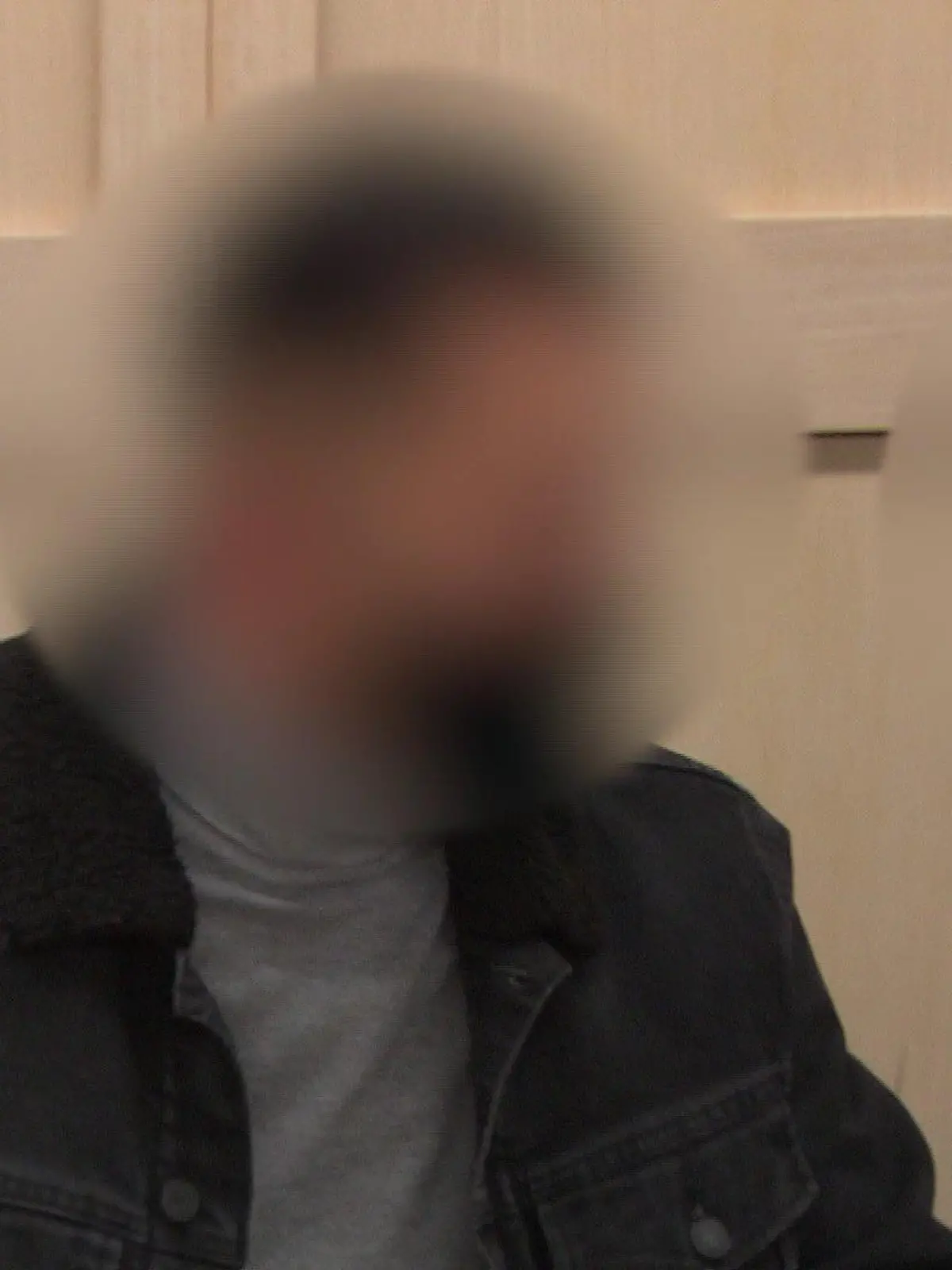 Hamid H. während des Gerichtsprozesses in Hannover