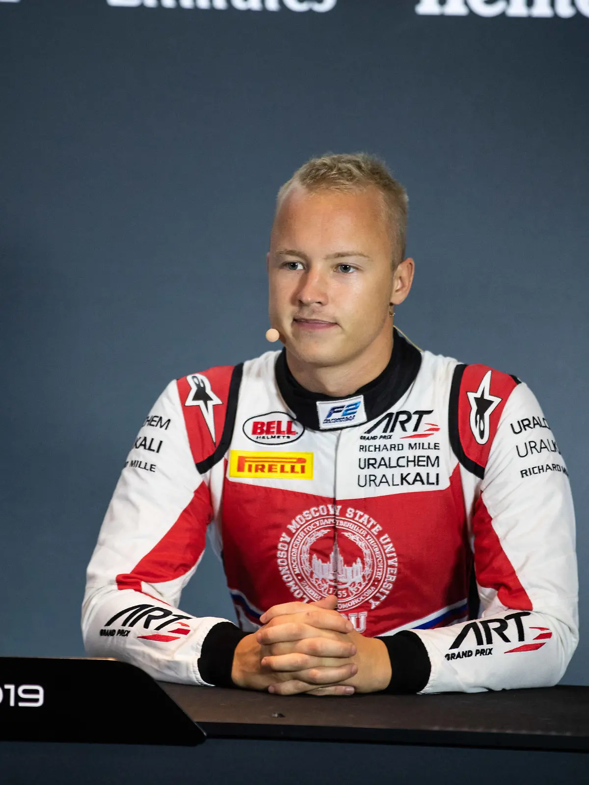 2019 Spa-Francorchamps AUTODROMO NAZIONALE MONZA, ITALY - SEPTEMBER 06: AUTODROMO NAZIONALE MONZA, ITALY - SEPTEMBER 06: Nikita Mazepin RUS, ART Grand Prix during the Monza at Autodromo Nazionale Monza on September 06, 2019 in Autodromo Nazionale Monza, Italy. Photo by Joe Portlock / LAT Images / FIA F2 Championship during the Spa-Francorchamps at Autodromo Nazionale Monza on September 06, 2019 in Autodromo Nazionale Monza, Italy. Photo by Joe Portlock / LAT Images Images PUBLICATIONxINxGERxSUIxAUTxHUNxONLY 1017712203-LAT-20190906-_R3I8610