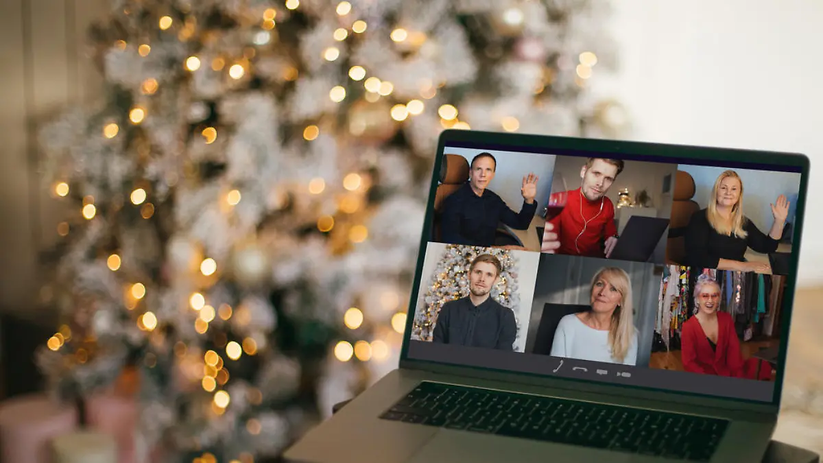 Tipps für die virtuelle Weihnachtsfeier: Das sollten Sie nicht tun!