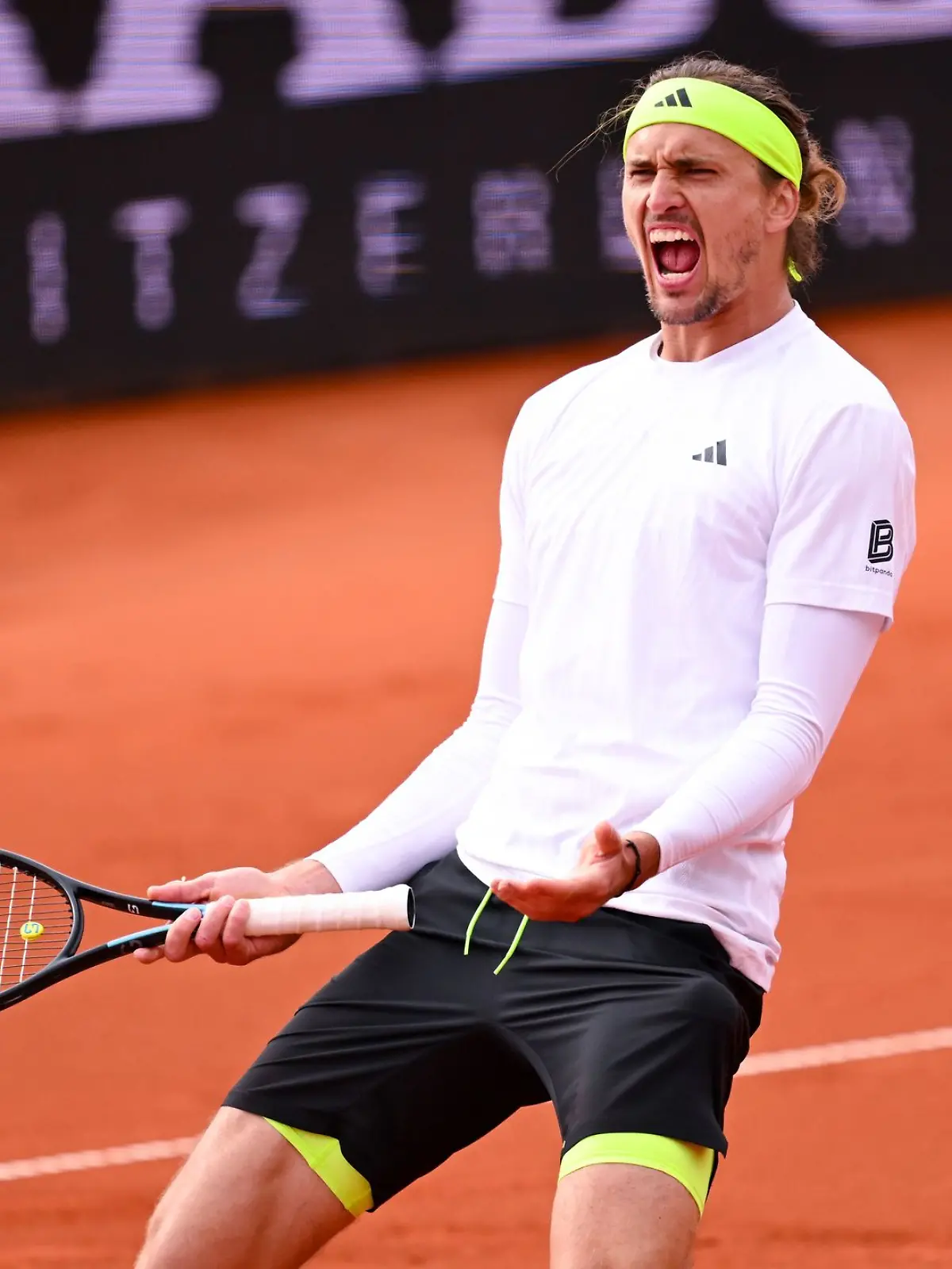 Bild zu: "Zuschauer beleidigt Zverev als „scheiß Frauenschläger”"