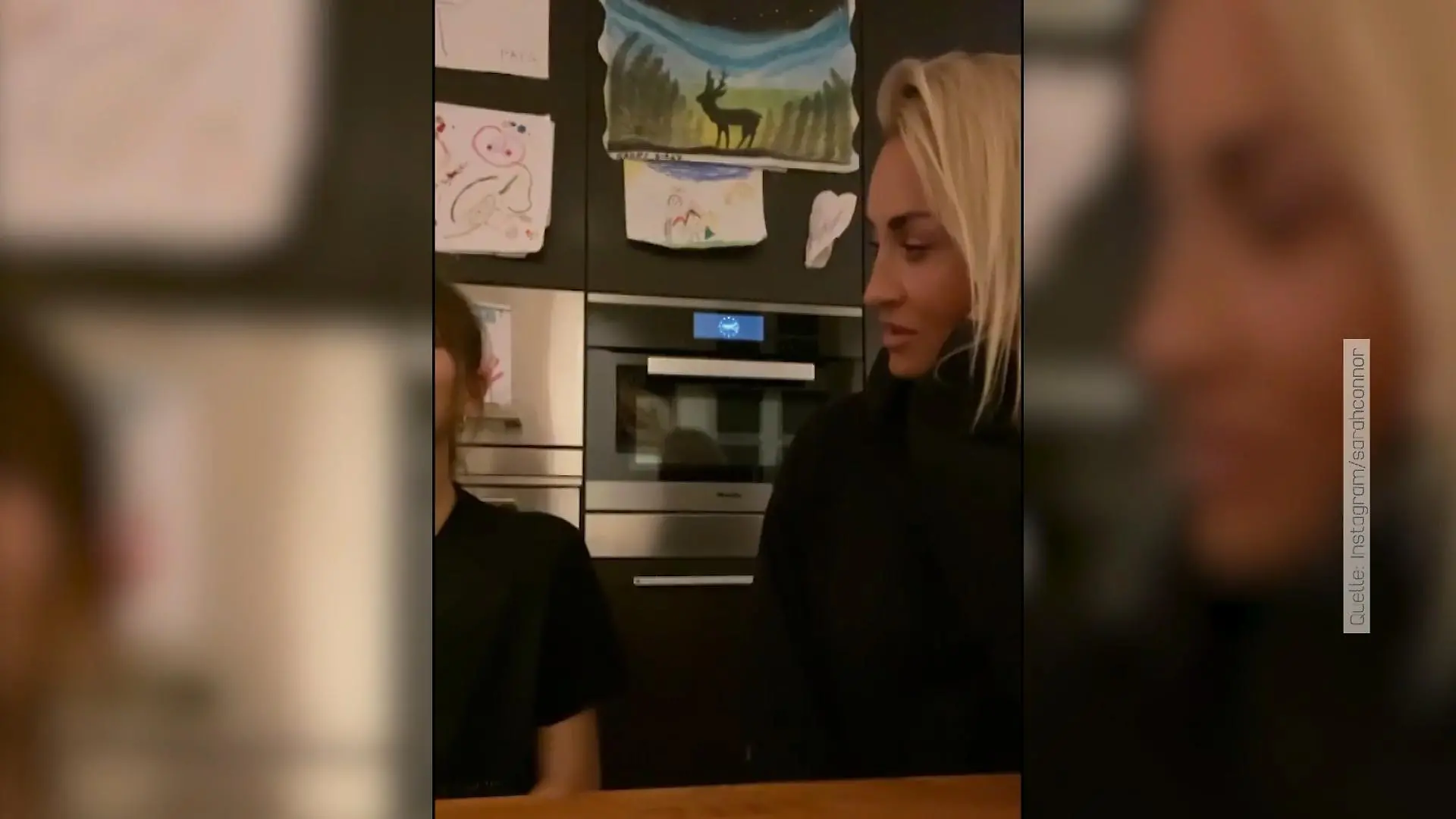 Sarah Connor singt mit Töchterchen Summer Wie die Mama, so die Tochter
