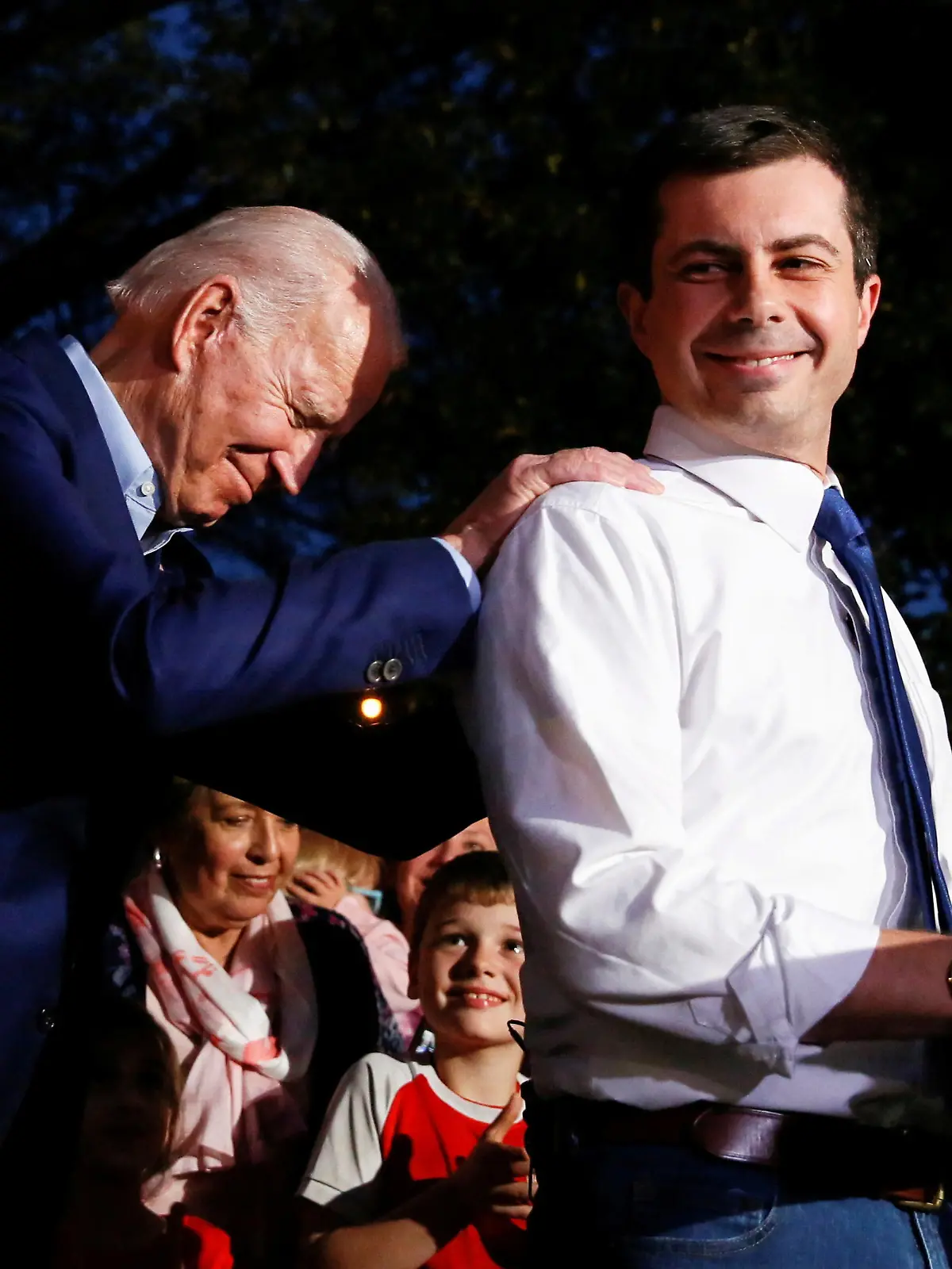 FILE PHOTO: Former Democratic presidential candidate Pete Buttigieg endorses former U.S. Vice President Joe Biden at Chicken Scratch in Dallas, Texas, U.S., March 2, 2020.  REUTERS/Elizabeth Frantz/File Photo
