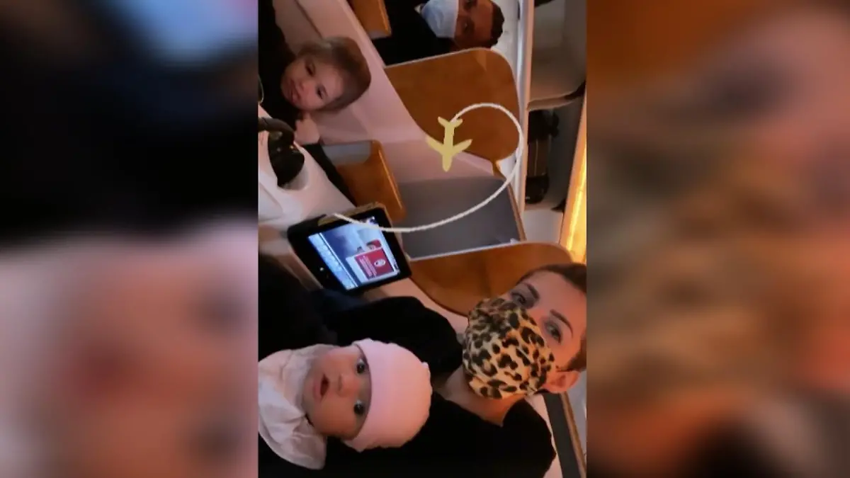 Familie Harrison macht den Abflug Auf nach Dubai