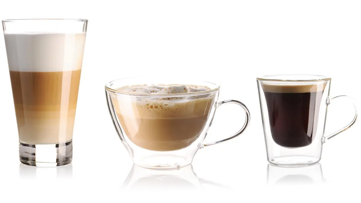 Coffee collection isolated on white