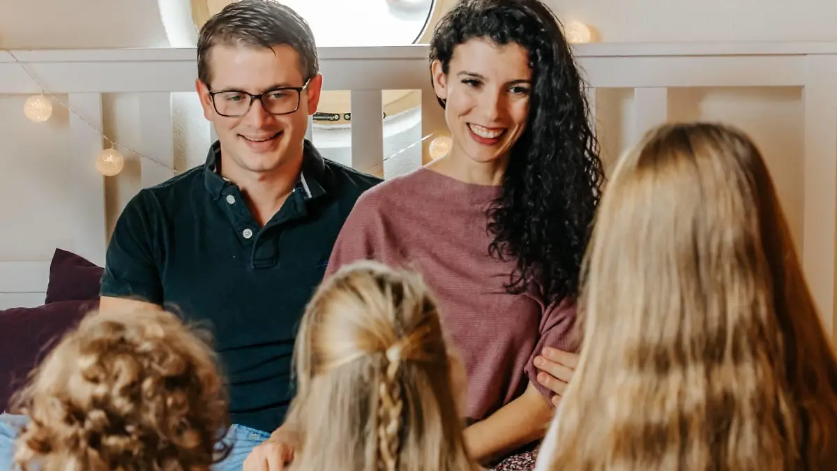 Irem Gündüz mit Familie