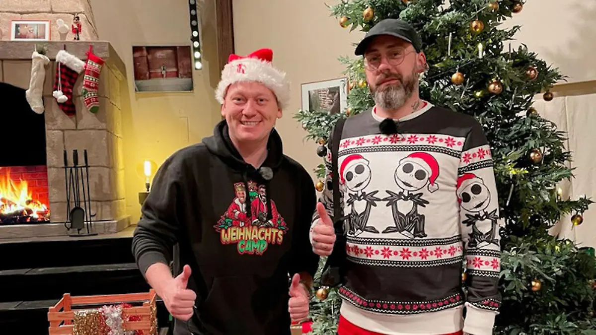 TVNow zeigt Highlight-Folgen von "Weihnachtscamp mit Sido und Knossi"