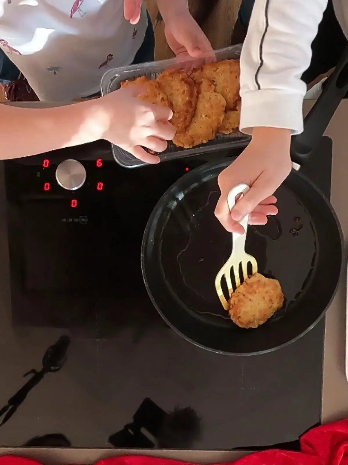 Zubereitung von Reibekuchen