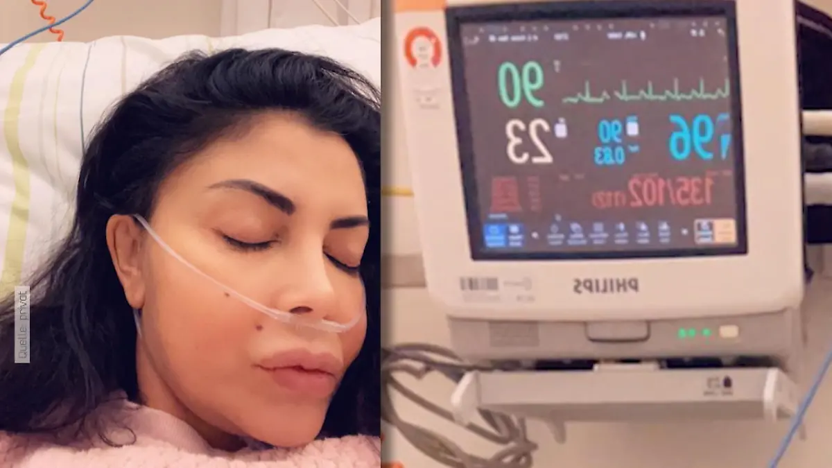 Kader Loth wegen Corona im Krankenhaus Sorge um die Society-Lady