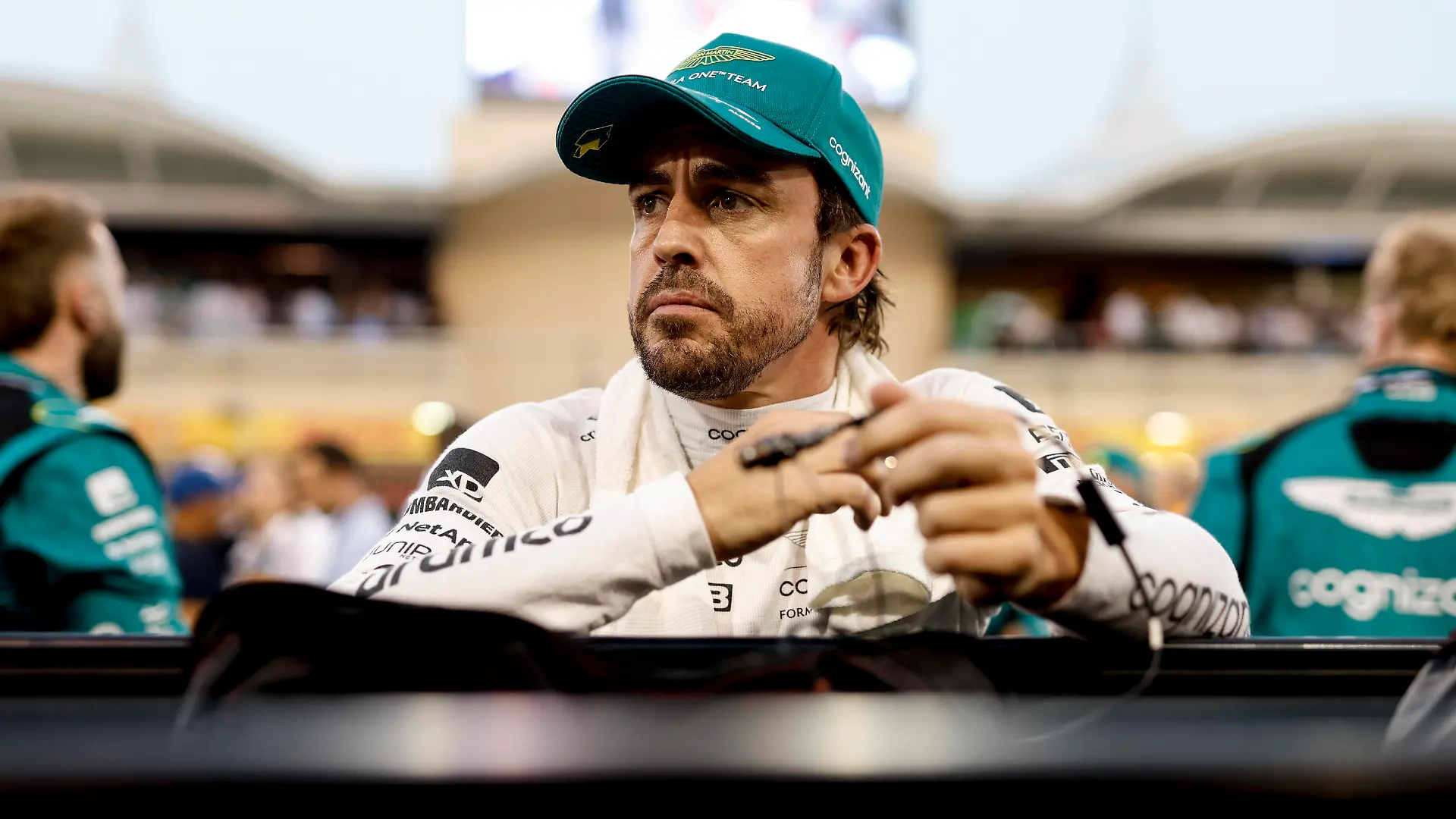 14 Fernando Alonso ESP, Aston Martin Aramco Cognizant F1 Team, F1 Grand Prix of Bahrain at Bahrain International Circuit on March 5, 2023 in Sakhir, Bahrain. Photo by HOCH ZWEI Sakhir Bahrain *** 14 Fernando Alonso ESP, Aston Martin Aramco Cognizant F1 Team , F1 Grand Prix of Bahrain at Bahrain International Circuit on March 5, 2023 in Sakhir, Bahrain Photo by HOCH ZWEI Sakhir Bahrain