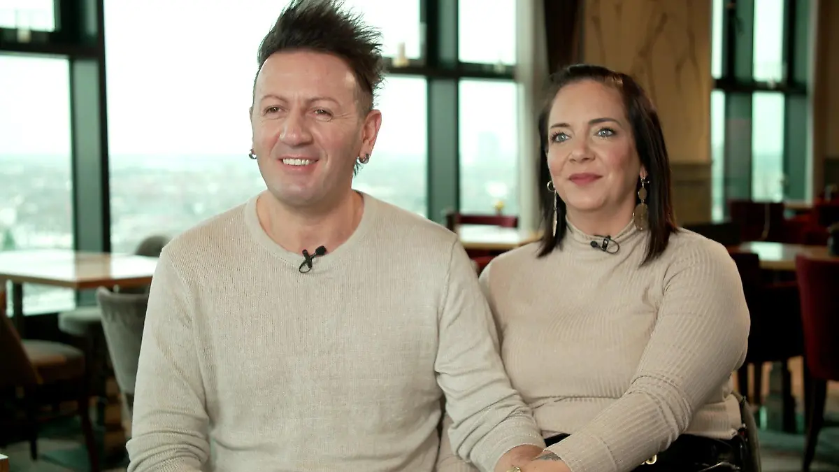 Ennesto Monté und Daniela Büchner scheinen sich wieder vertragen zu haben.