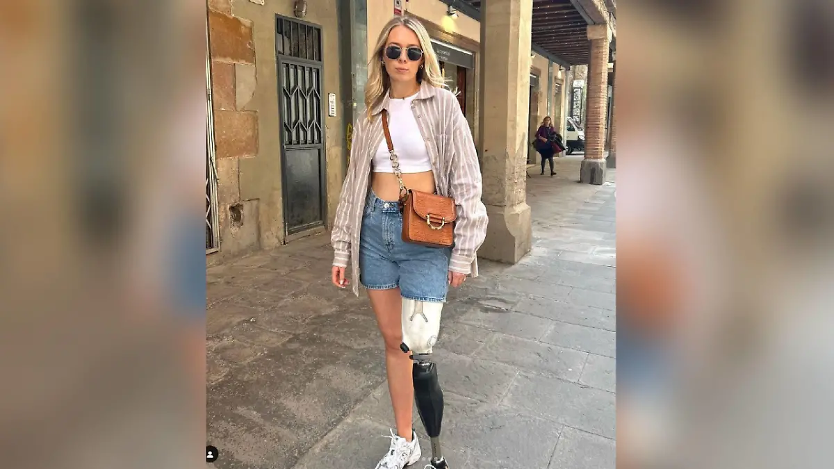 Leah verlor bei dem Achterbahn-Unfall ihr Bein. Trotzdem zeigt sie sich bei Instagram als lebensfrohe Frau.
