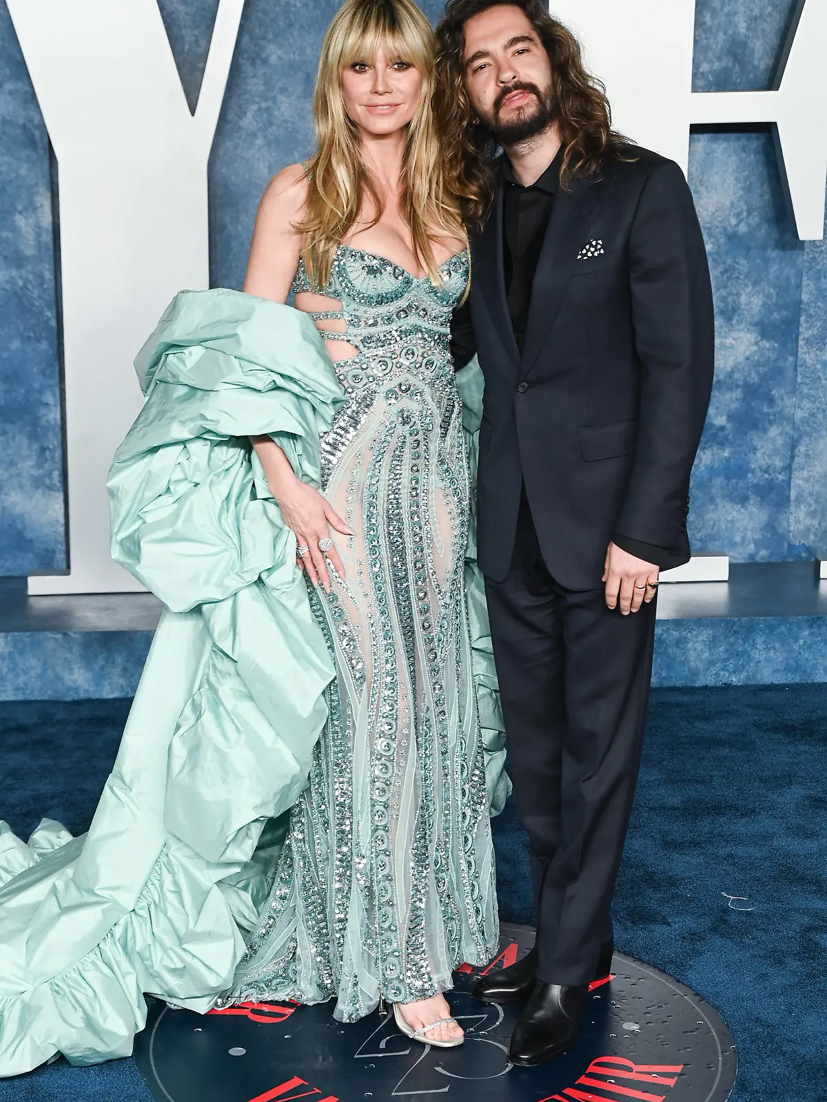 Vanity Fair Oscar Party 2023 Heidi Klum and Tom Kaulitz arriving at the Vanity Fair Oscar Party 2023, Wallis Annenberg Center for the Performing Arts, Los Angeles. Credit: Doug Peters/EMPICS PUBLICATIONxNOTxINxUKxIRL Copyright: xDougxPetersx 71359974
