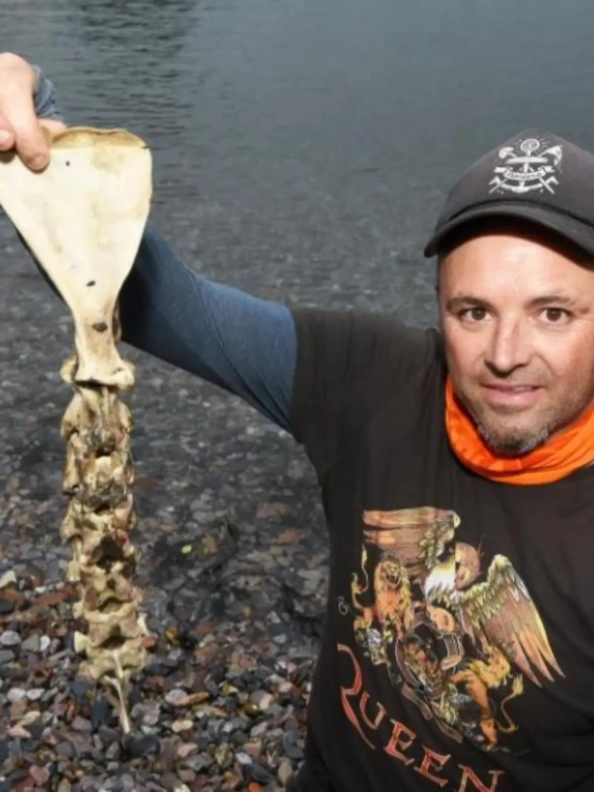 Ben Landricombe fand das mysteriöse Skelett
