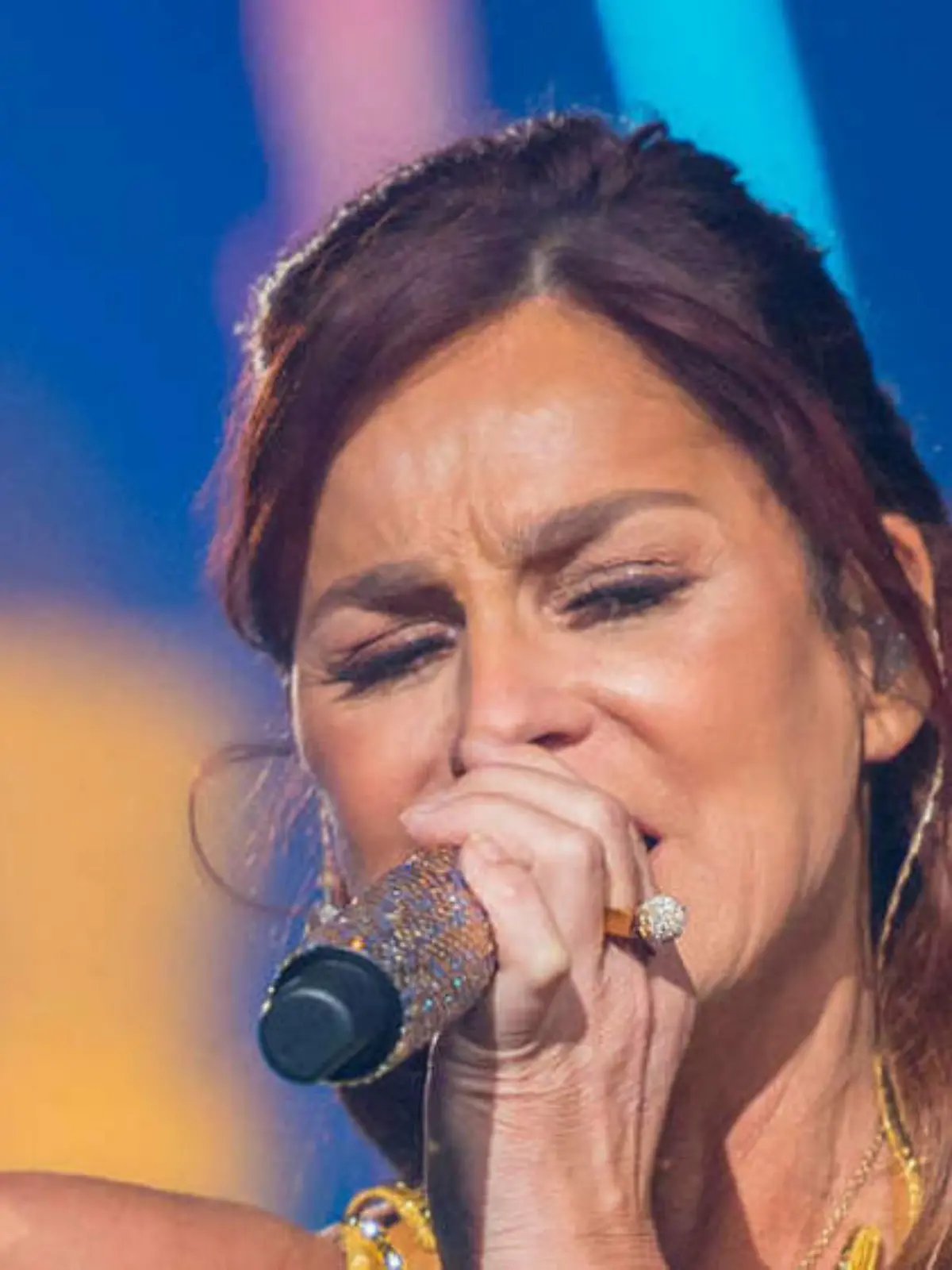Emotionaler Auftritt: Andrea Berg "heult" in Silbereisen-Show
