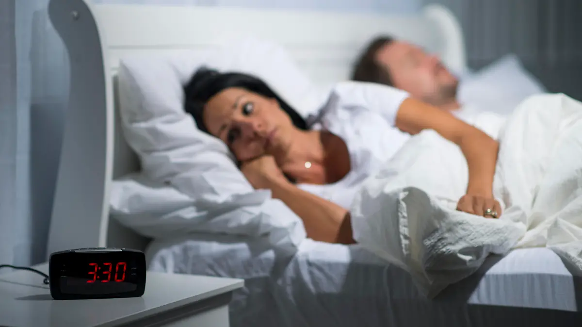 Sleeplessness at night