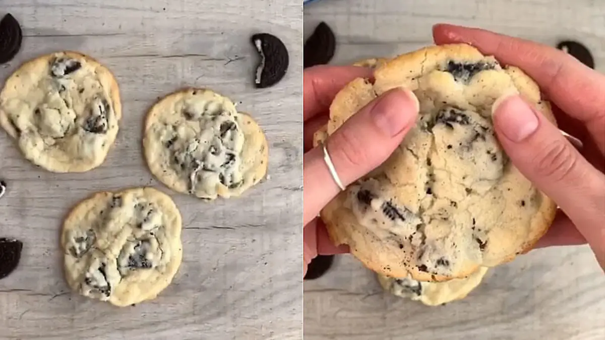 Diese Oreo-Käsekuchen-Kekse sind ein fluffiger Traum