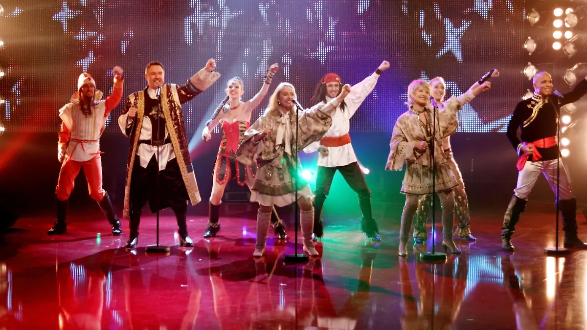 Als Showact dabei: Dschinghis Khan