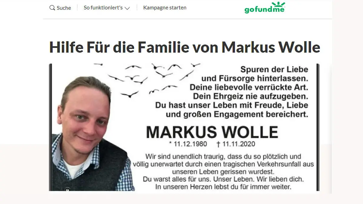 Spendenaufruf