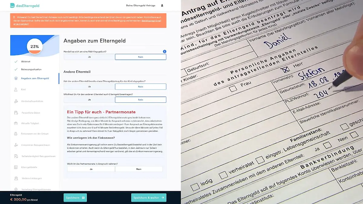 Elterngeld- & Bafög-Antrag einfach online stellen Statt kompliziertem Papierkram