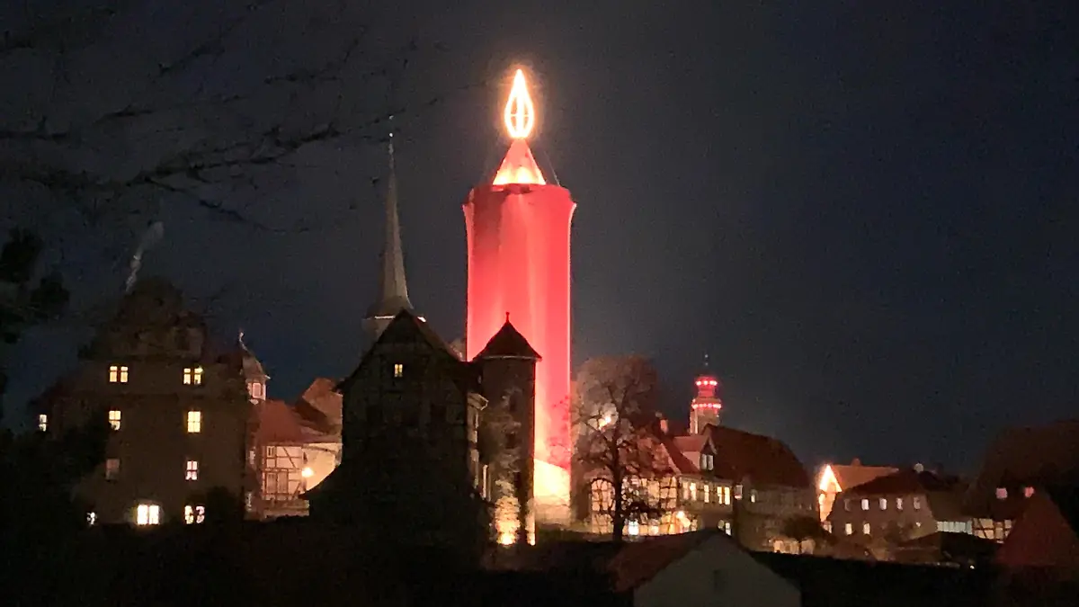 Schlitz, Weltrekord, Kerze, Hessen