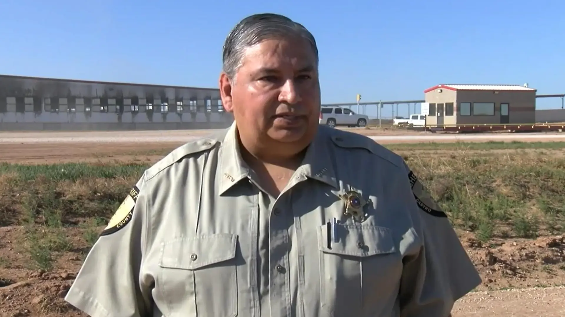 Der Sheriff von Castro County, Sal Rivera, im Interview.