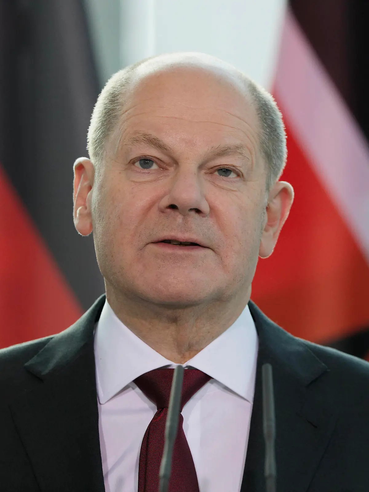 Olaf Scholz 2023-03-28, Deutschland, Berlin - Gemeinsame Pressekonferenz von Bundeskanzler Olaf Scholz SPD und dem Staatspräsidenten Kenias. *** Olaf Scholz 2023 03 28, Germany, Berlin Joint press conference by Chancellor Olaf Scholz SPD and the President of Kenya