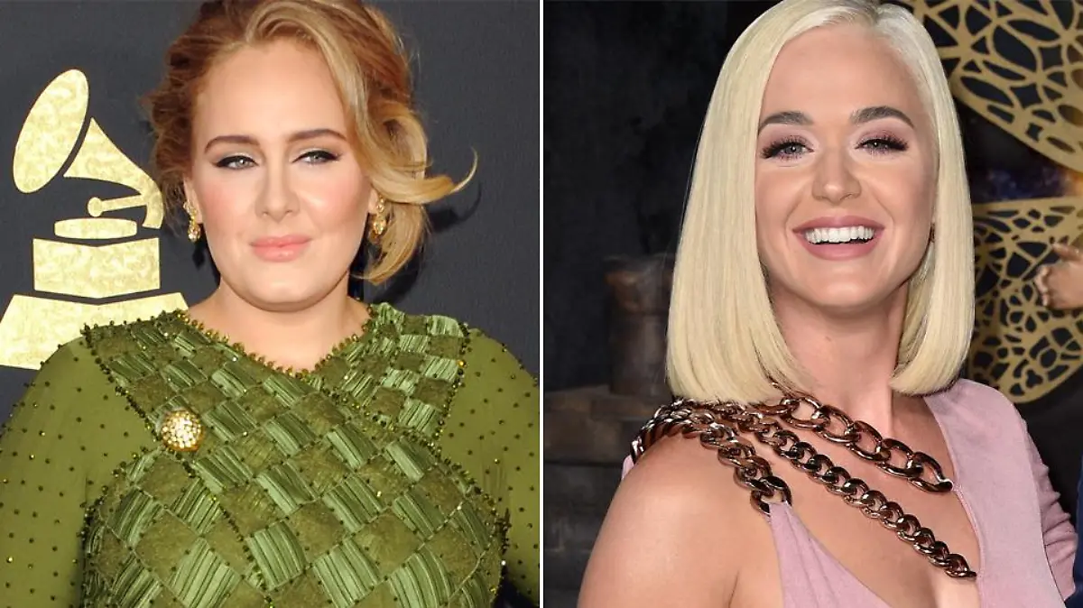 Adele und Katy Perry