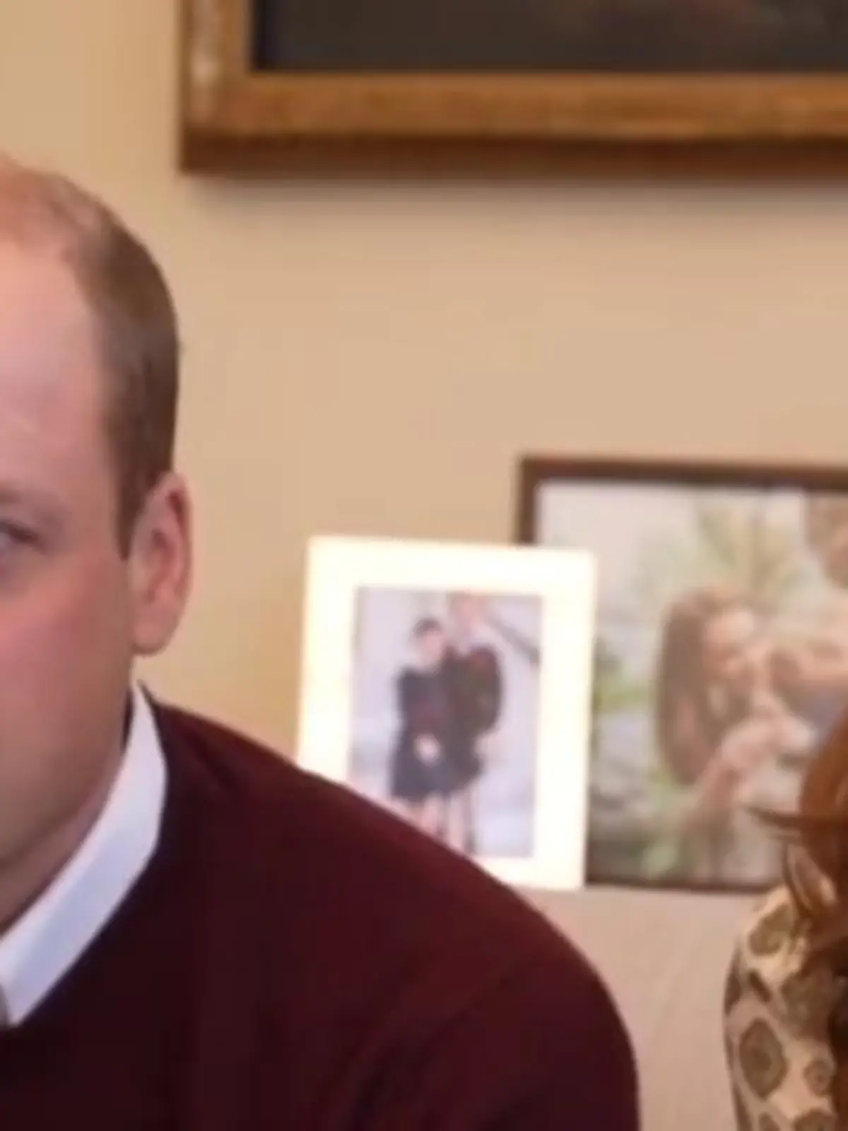 Prinz William und Herzogin Kate im Live- Interview