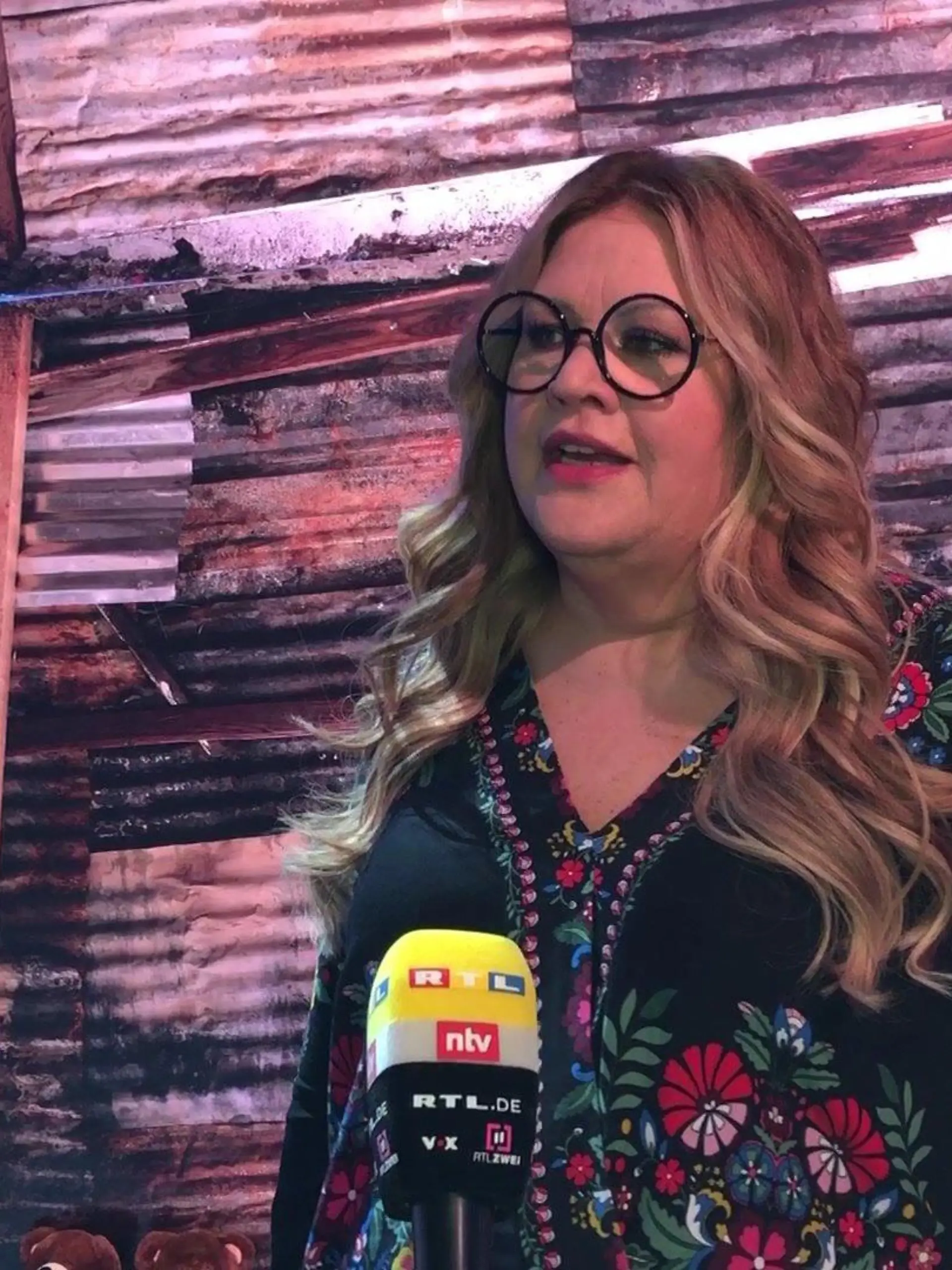 Ilka Bessin beim RTL-Spendenmarathon.