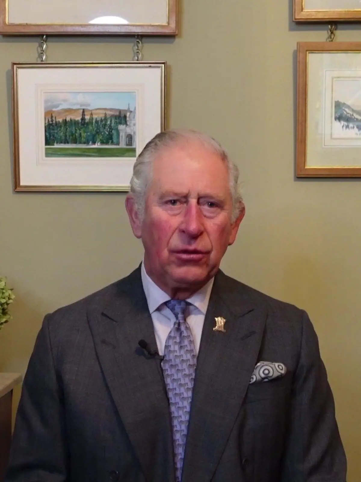 Prinz Charles eröffnet die Nachhaltigkeits-E-Konferenz des Fashion Council Germany und The Prince’s Foundation am 19. November 2020.