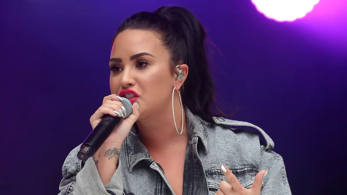 ARCHIV - 24.07.2018, Großbritannien, Suffolk: US-Sängerin Demi Lovato. Lovato wird in ihrem neuen Song «Commander in Chief» politisch. Foto: Isabel Infantes/PA Wire/dpa +++ dpa-Bildfunk +++