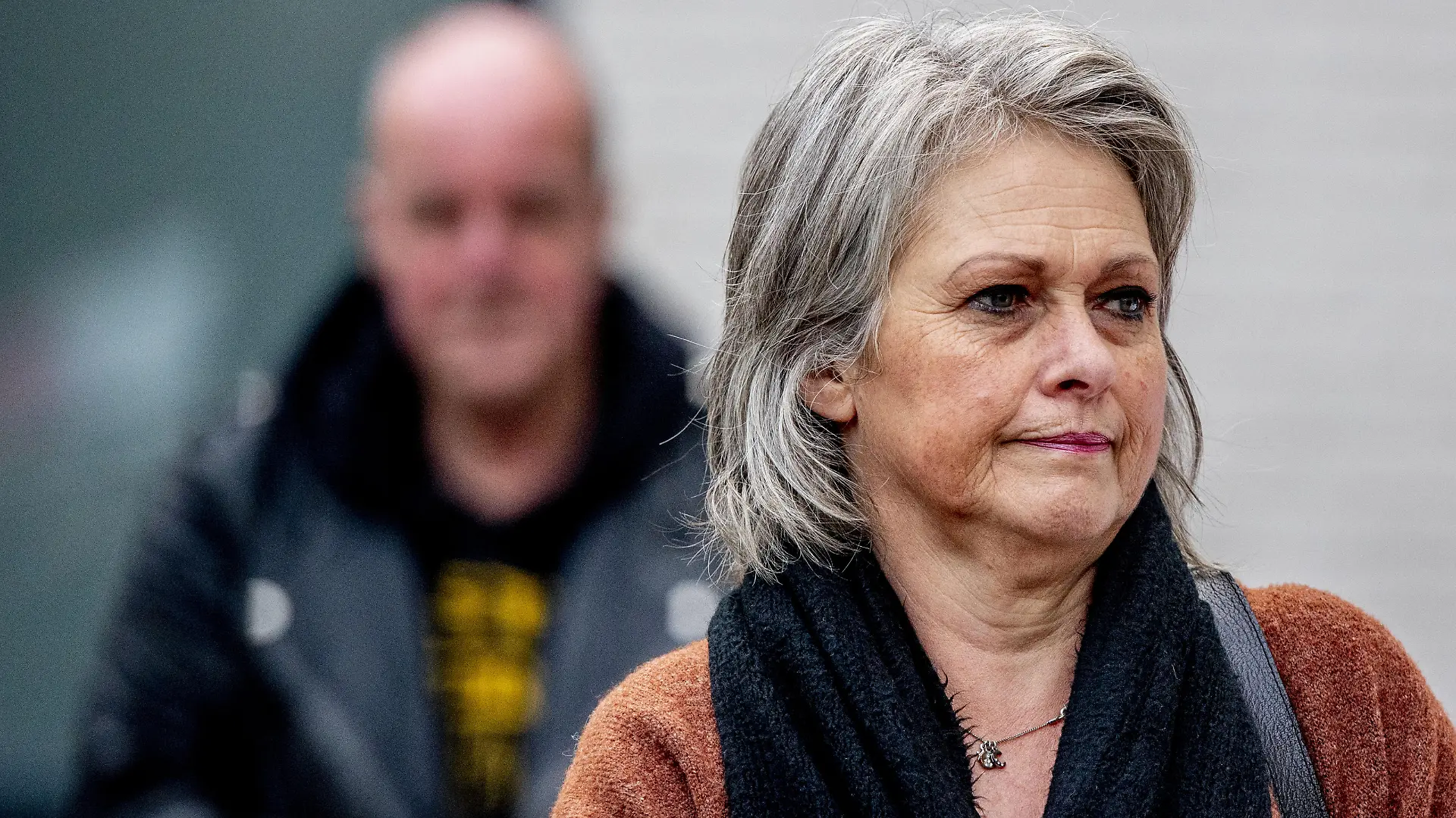 MAASTRICHT - Berthie and Peter Verstappen and arrive at the court for the substantive treatment in the criminal case against Jos B., the man who is suspected, among other things, of involvement in the death of Nicky Verstappen. robin utrecht | Keine Weitergabe an Wiederverkäufer.