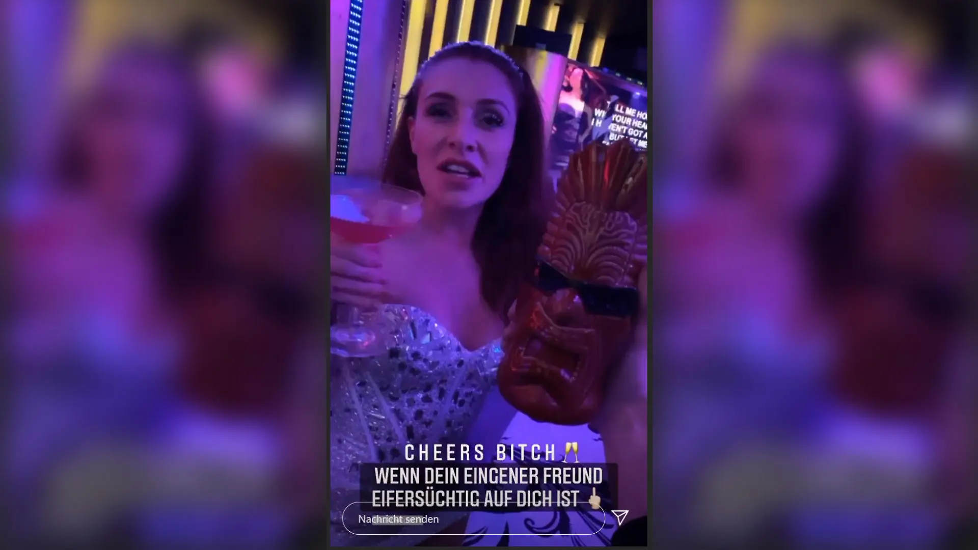 Jetzt erst recht: Sam Dylan vergnügt sich mit Georgina Fleur in Dubai.