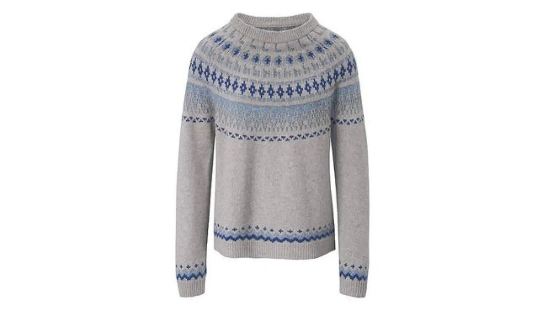 Norweger-Pullover aus Kaschmir.